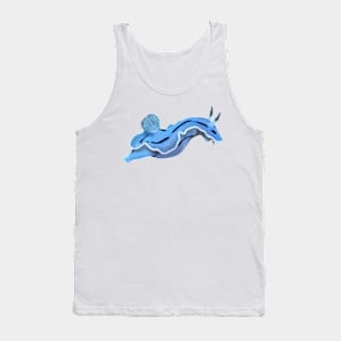 Blue Sea Slug Tank Top